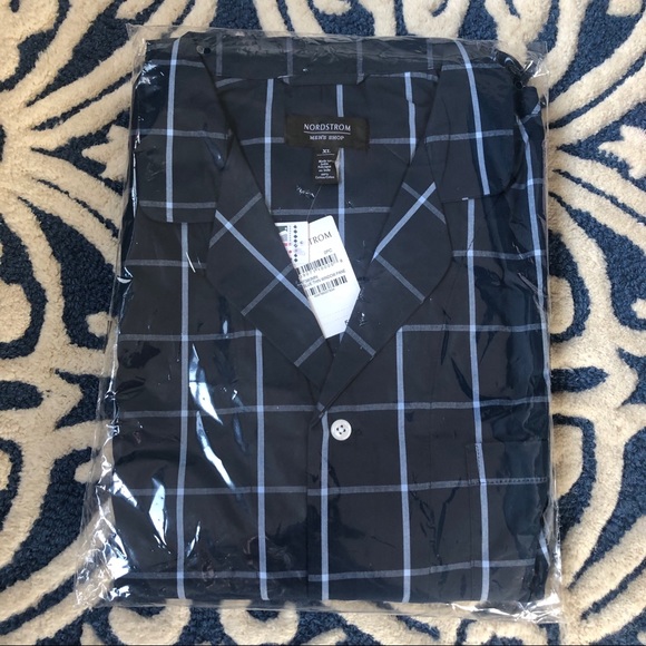 NORDSTROM’S MEN’S SHOP POPLIN PJ SET, SIZE XL, NWT - Picture 7 of 7